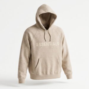 Hoodie Essential Oversize Fod Beige