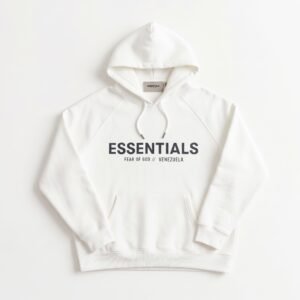 Alternative view of Hoodie Essential Oversize Fod Blanco