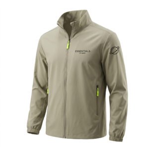 Chaqueta Cortaviento Winbreak Impermeable Premium Beige