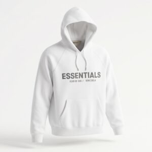 Hoodie Essential Oversize Fod Blanco