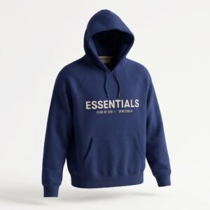 Hoodie Essential Oversize Fod Azul Marino