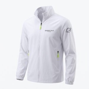 Chaqueta Cortaviento Winbreak Impermeable Premium Blanca